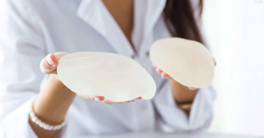 Doctor educating patients about breast implant illness