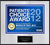 2012 Patients Choice Award
