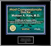 Vitals - Most Compassionate Doctor 2012