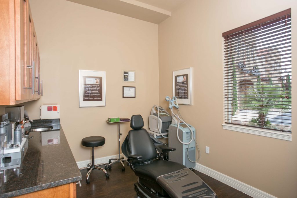 Round Rock med spa treatment room