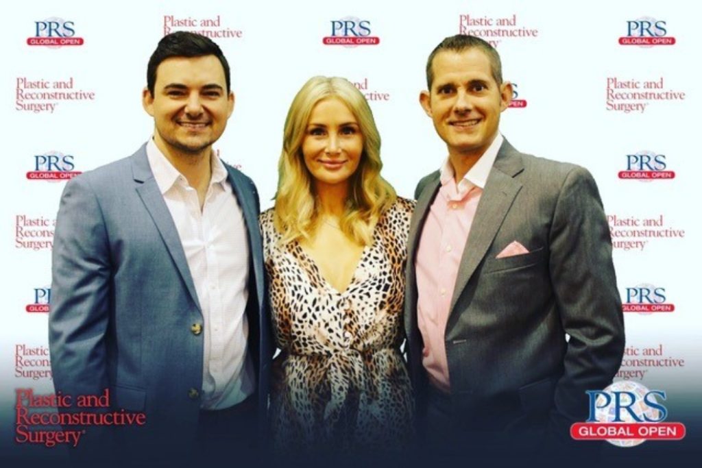 Dr. Blagg at PRS with colleagues